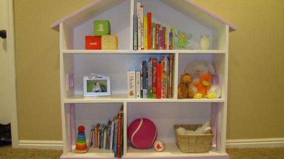 Ana white dollhouse store bookcase